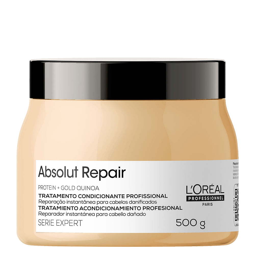 Máscara de Reparação L'Oréal Professionnel Serie Expert Absolut Repair Gold Quinoa 500 g 500 g