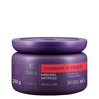 Máscara Antifrizz Eudora Siàge Combate o Frizz 250 g 250 g