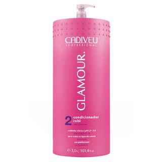 Condicionador Cadiveu Professional Glamour Rubi 3000 ml 3000 ml