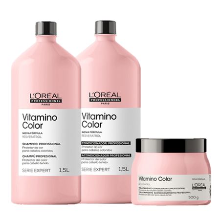 Kit-L'Oréal-Professionnel-Serie-Expert-Vitamino-Color-Resveratrol-Duo-1,5L-+-Máscara-500g-(3-Produtos)--1