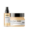 Kit L'Oréal Professionnel Serie Expert Absolut Repair Gold Quinoa Protein Golden Máscara 250ml + Óleo 90ml (2 Produtos)