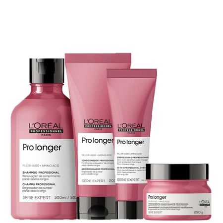 Kit-L'Oréal-Professionnel-Serie-Expert-Pro-Longer-Home-Care-Duo-+-Leave-In-150ml-+-Máscara-250g-(4-Produtos)--1