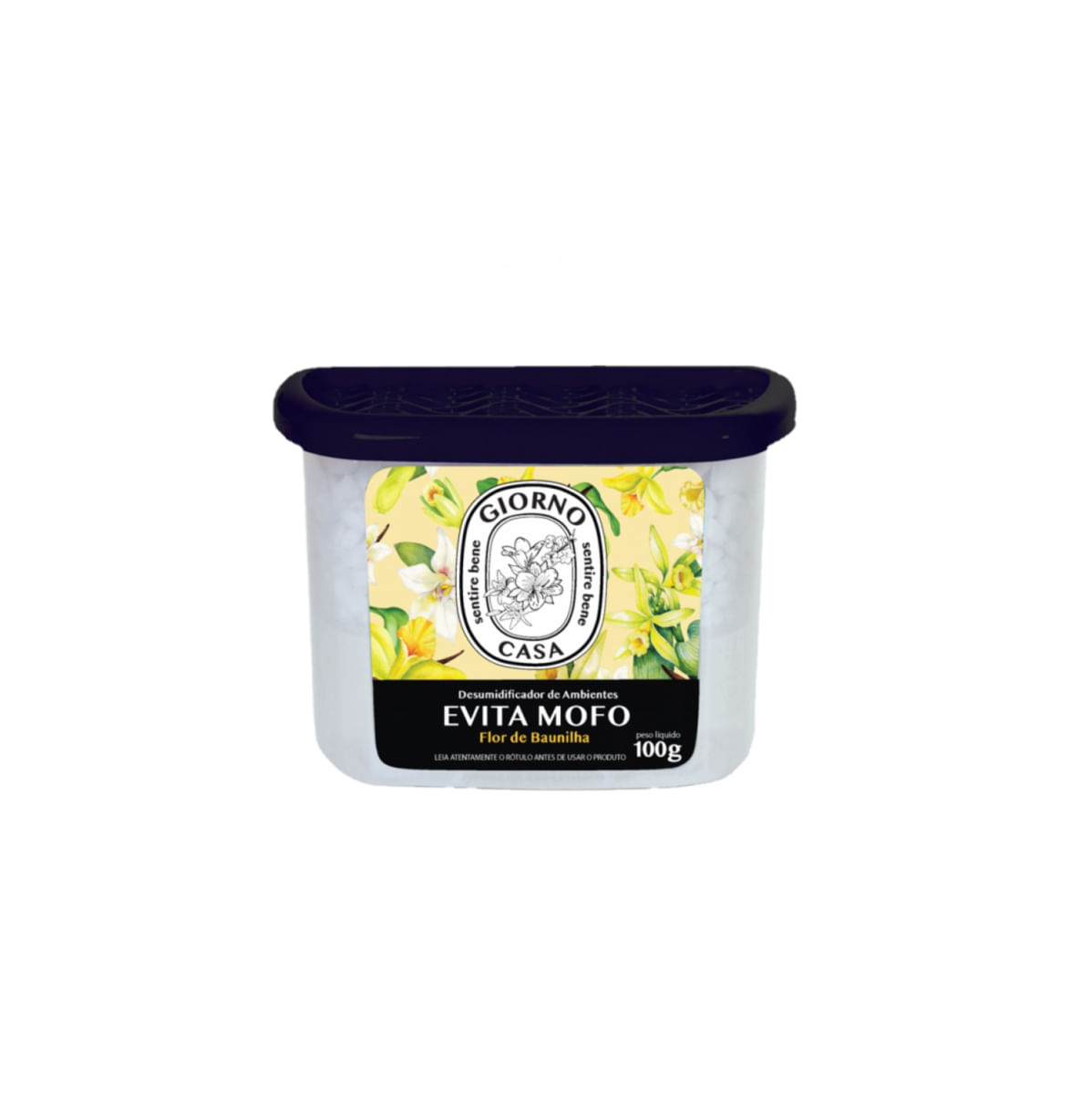 Giorno Casa Sentire Bene Evita Mofo Flor de Baunilha - Desumidificador de Ambientes 100g