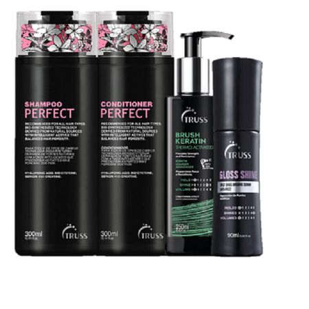 Truss-Perfect-Shampoo-300ml-Condicionador-300ml-Brush-Keratin-250ml-Gloss-Shine-90ml--1