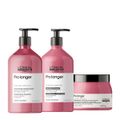 Kit L'Oréal Professionnel Serie Expert Pro Longer Shampoo Condicionador e Máscara G (3 produtos)