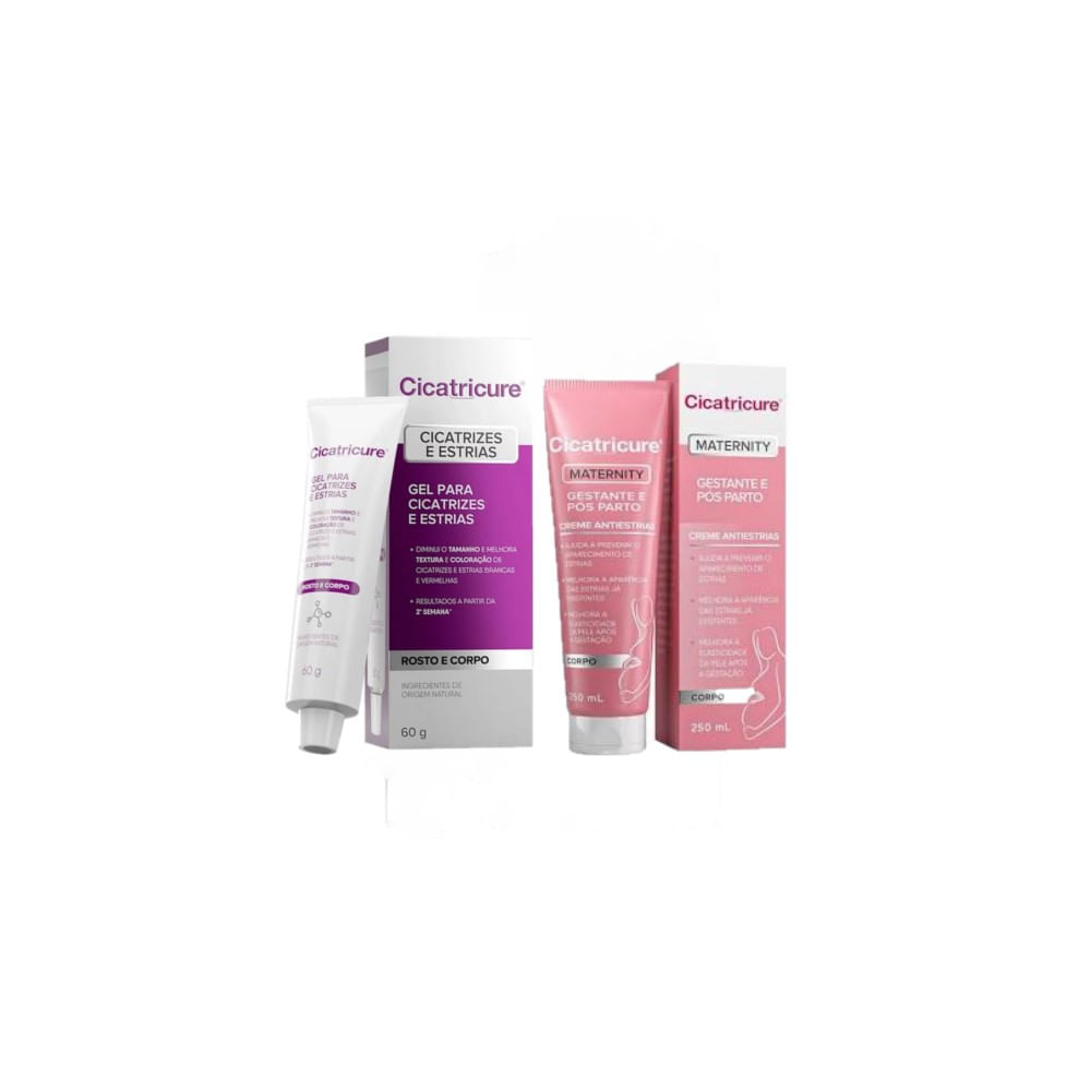 Kit Cicatricure Antiestrias Maternity (2 produtos)