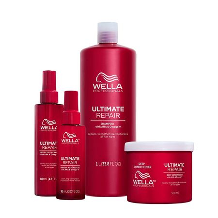 Kit-Wella-Ultimate-Repair-Shampoo-Litro--Leave-in--Protetor-Térmico-e-Máscara-(4-produtos)--1