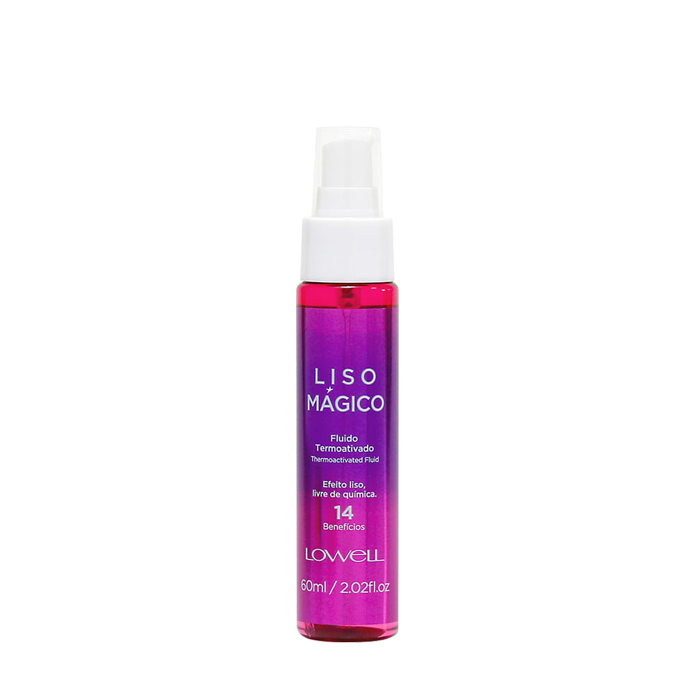 Lowell Liso Mágico  - Fluido Termoativado 60ml