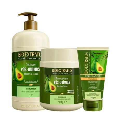 Kit-Bio-Extratus-Pós-Química-Shampoo-Banho-de-Creme-M-e-Finalizador-(3-produtos)--1