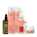 Kit Cadiveu Essentials Hair Remedy Shampoo Condicionador Máscara Sérum Ampola e Açaí Oil 60 (6 produtos)