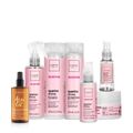 Kit Cadiveu Professional Quartzo Shine Completo e Óleo Açaí  (7 produtos)
