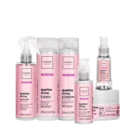 Kit-Cadiveu-Professional-Quartzo-Shine-Shampoo-Condicionador-Balm-Máscara-Fluído-e-Óleo-(6-produtos)--1