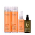 Kit Cadiveu Professional Bye Bye Frizz Shampoo Condicionador Leave-in e Açaí Oil 60 (4 produtos)