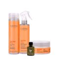 Kit Cadiveu Professional Bye Bye Frizz Shampoo Máscara Selagem Gradativa e Açaí Oil (4 produtos)