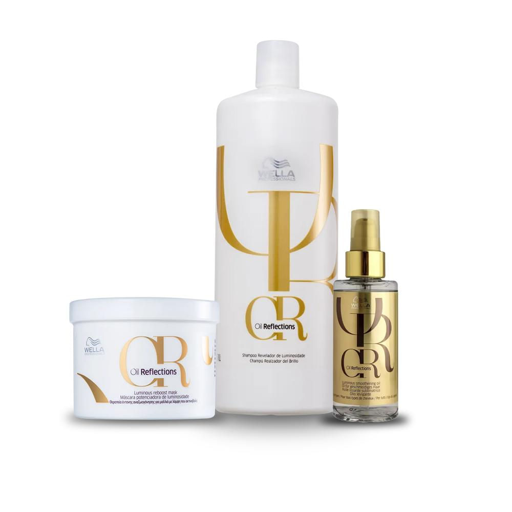 Wella Kit Trio Oil Reflections (3 produtos)