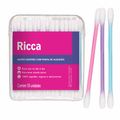 Haster Flexíveis Ricca Travel com Ponta de Algodão 50 Un