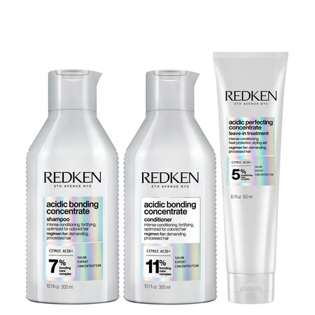 Kit-Redken-Acidic-Bonding-Concentrate---Shampoo-300-ml-+-Condicionador-300-ml-+-Leave-in-150-ml--1