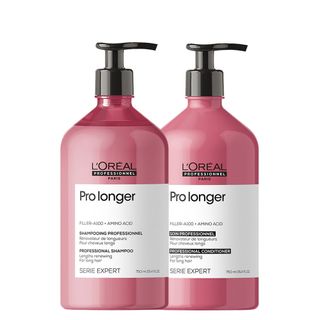 Kit L'Oréal Professionnel Serie Expert Pro Longer - Shampoo 750 ml + Condicionador 750 ml