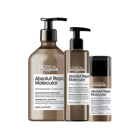 Kit-L'Oréal-Professionnel-Absolut-Repair-Molecular---Shampoo-500-ml-+-Leave-in-100-ml-+-Sérum-250-ml--4