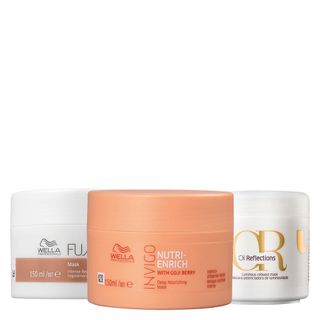 Kit de Cronograma Capilar Wella Professionals Home Care - 3 Produtos