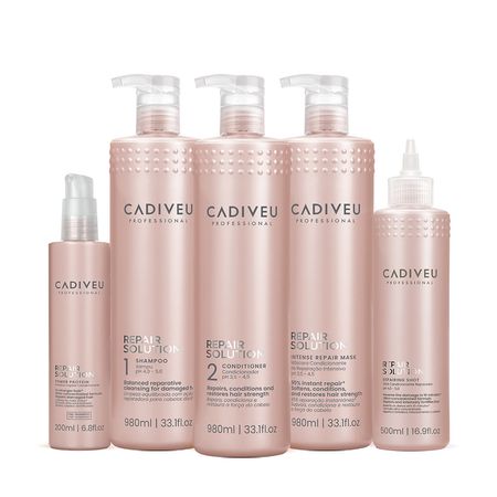 Kit-Cadiveu-Repair-Solution-Shampoo-Sem-Sulfato-Condicionador--Máscara-Litro-Shot-e-Proteína-(5-produtos)--1