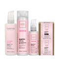 Kit Cadiveu Professional Essentials Quartzo Shine Shampoo em Barra Condicionador Máscara em Barra Pré Shampoo e Leave-in