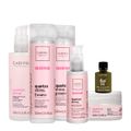 Kit Cadiveu Professional Quartzo Shine Shampoo Condicionador Máscara Pré-Shampoo Leave-in e Açaí Oil (6 produtos)