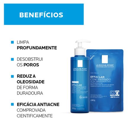 Gel-Facial-de-Limpeza-La-Roche-Posay-Effaclar-Concentrado-Refil-240-g-Concentrado-Refil--4