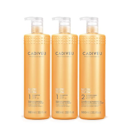 Kit-Cadiveu-Professional-Nutri-Glow-Shampoo-Extra-e-Condicionador-Litro-(3-produtos)--1
