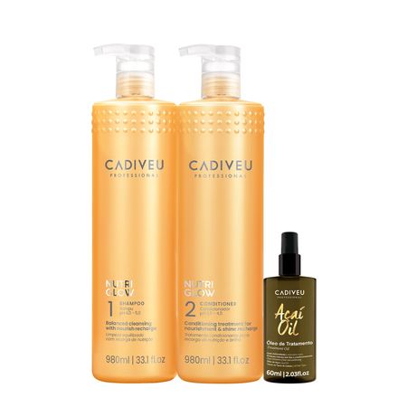 Kit-Cadiveu-Professional-Nutri-Glow-Shampoo-Condicionador-G-e-Açai-Oil-60-(3-produtos)--1