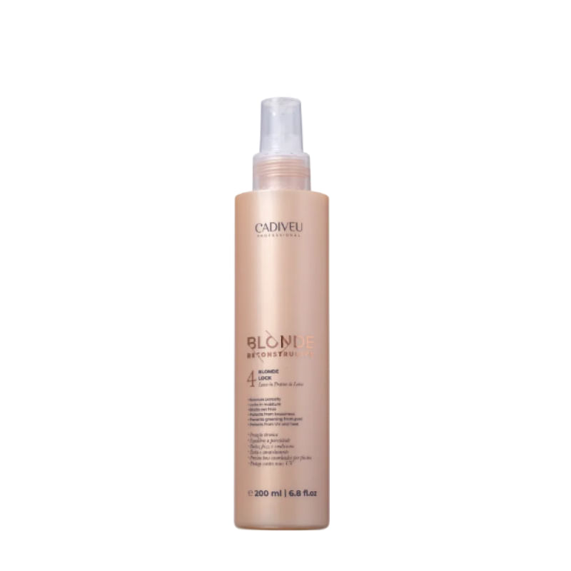 Cadiveu Blonde Reconstructor Blonde Lock - Leave-in com Filtro Solar 200ml