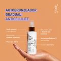 Spray Autobronzeador Gradual Anticelulite Skelt Red Carpet Glow 120 ml 120 ml
