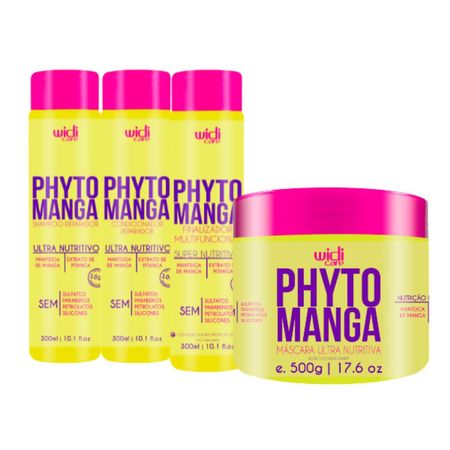 Widi-Kit-PhytoManga-Shampoo-Reparador-300ml,-Condicionador-300ml,-Finalizador-300ml,-Máscara-nutritiva-500g-(4-produtos)--1