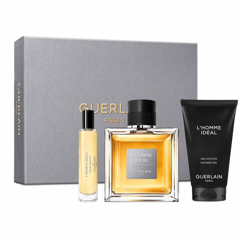 Guerlain L'Homme Ideal Coffret Perfume Masculino EDT + Shower Gel