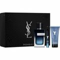 Yves Saint Laurent Y Coffret Perfume Masculino EDP + Travel Size + Gel de Banho Kit