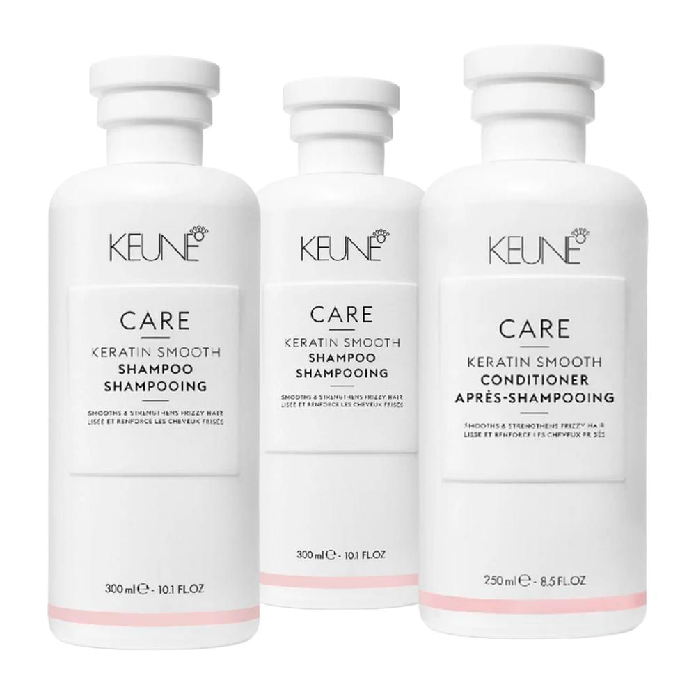 Kit Keune Care 2x Keratin Smooth Shampoo 300ml, Condicionador 250ml