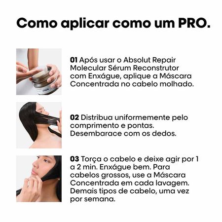 Máscara-de-Tratamento-L'Oréal-Professionnel-Absolut-Repair-Molecular-250ml--8