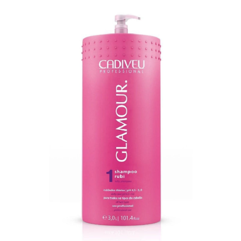 Cadiveu Glamour Rubi Shampoo 3L