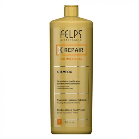 Shampoo-Xrepair-Bio-Molecular-1L---Felps--1