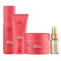 Kit Wella Shampoo, Cond, Máscara e Oil Reflections