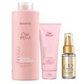 Kit Blonde Recharge Shampoo, Cond e Oil Reflections - Wella