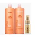Kit Enrich Shampoo, Condicionador 1L e Oil Reflections 30ml