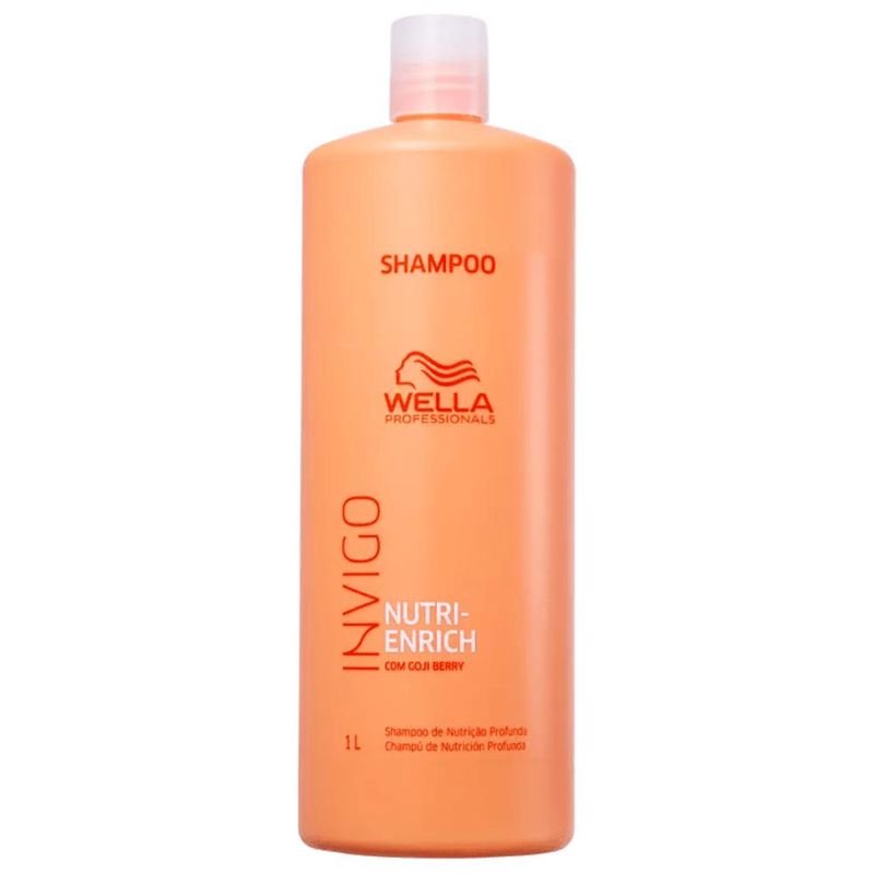 Nutri Enrich Shampoo, Cond, Máscara e Oil Reflections -Wella