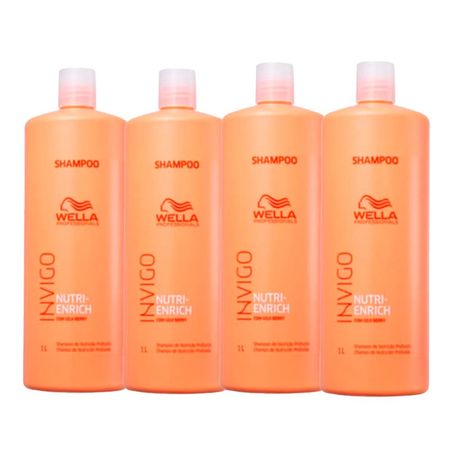 Kit-4-Shampoo-Invigo-Nutri-Enrich-1L---Wella-Professional--1