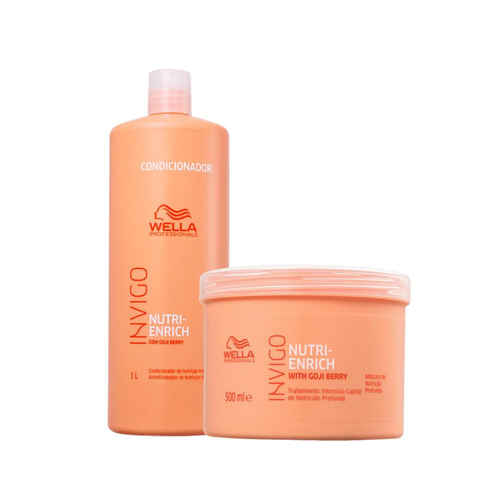 Nutri-Enrich Condicionador 1L e Máscara 500ml - Wella