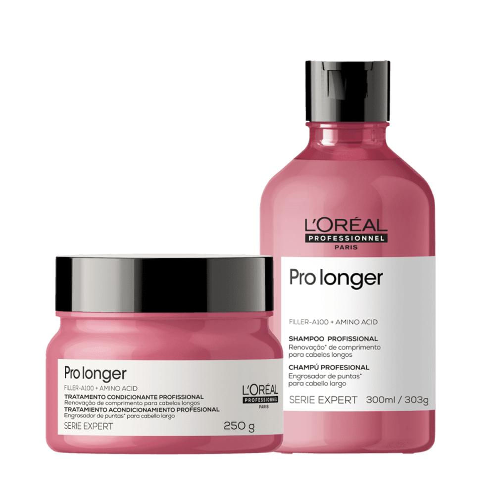 Kit Pro Longer Shampoo 300g + Máscara 250g - L'Oreal