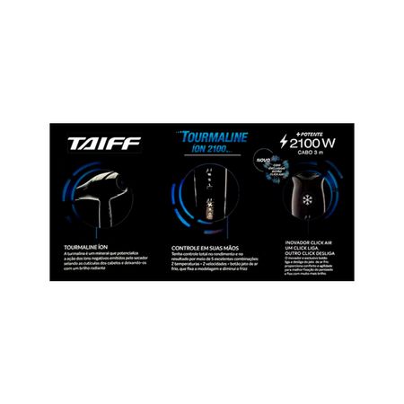 Secador-de-Cabelo-Taiff-New-Tourmaline-Íon-Preto-2100w-220v--5