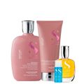 Kit Moisture Shampoo, Condicionador, Cristalli 50ml e Ampolas