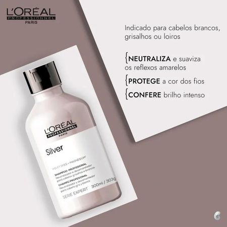 Shampoo-Silver-300ml---L'oreal-Professionnel--3