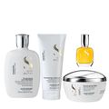 Kit Diamond Shampoo, Condicionador, Máscara e Cristalli 30ml